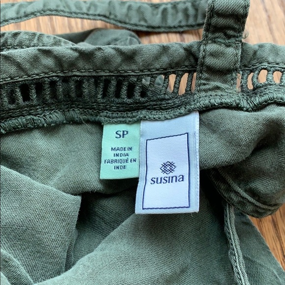 SUSINA V-Neck Sleeveless Shift Dress Size SP - Picture 5 of 6